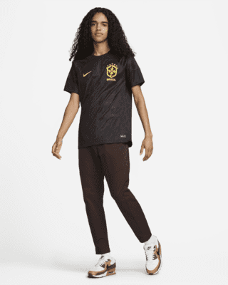 Nike Brazil 2022-23 Men's Short Sleeve Goalkeeper Stadium Jersey