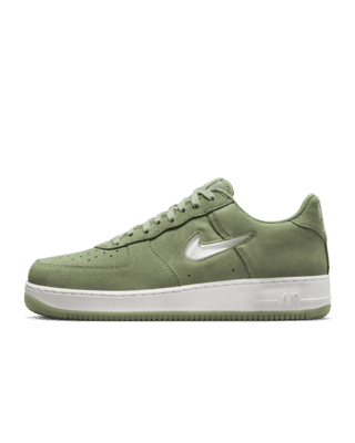 Custom Nike Air Force 1 Sage Green Olive Air Force 1s Shoes 
