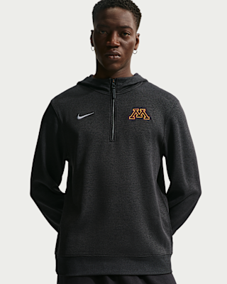 Мужское худи Minnesota Gophers Nike NCAA Basketball Coaches' Pullover Hoodie для баскетбола
