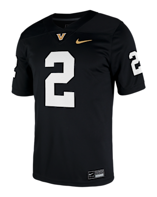 Мужские джерси Diego Pavia Vanderbilt Nike Dri-FIT College NIL Game Jersey