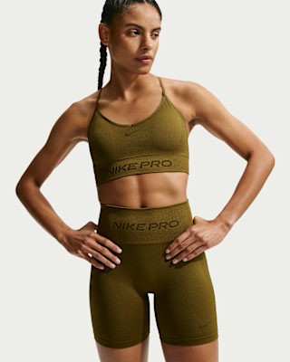 Nike Pro Seamless Women's Light-Support Padded Sports Bra