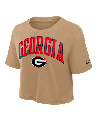 Женская футболка Georgia Athletic Prep Arch Nike Dri-FIT College Cropped