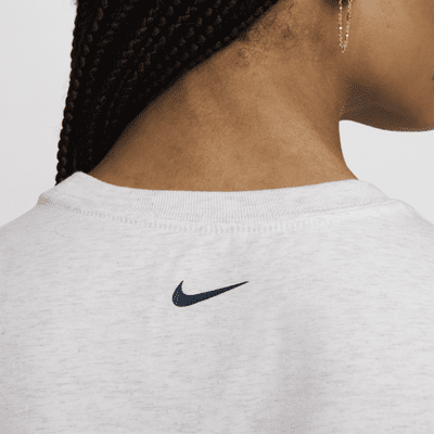 Playera cropped para mujer Nike Sportswear Chill Knit