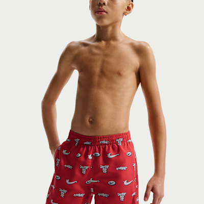 Nike Swim Breaker Big Kids' (Boys') 7" Brief-Lined Volley Short