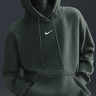 Nike Sportswear Phoenix Fleece túlméretezett, kapucnis, belebújós női pulóver