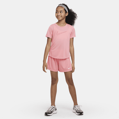 Nike One Older Kids' (Girls') Dri-FIT Short-Sleeve Training Top