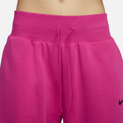 Pants de entrenamiento oversized de tiro alto para mujer Nike Sportswear Phoenix Fleece