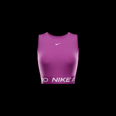 Camiseta de tirantes Dri-FIT cropped para mujer Nike Pro