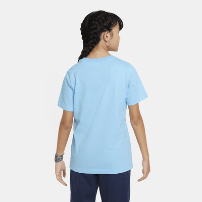 Playera para niños talla grande Nike Sportswear