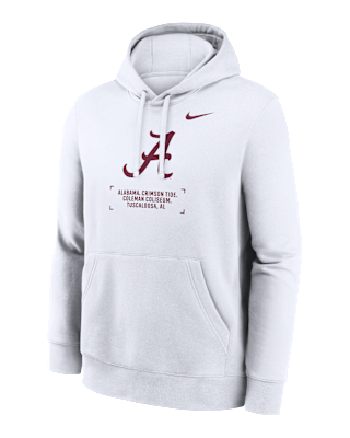 Мужское худи Alabama Club Basketball 2-Hit Nike College Pullover Hoodie для баскетбола