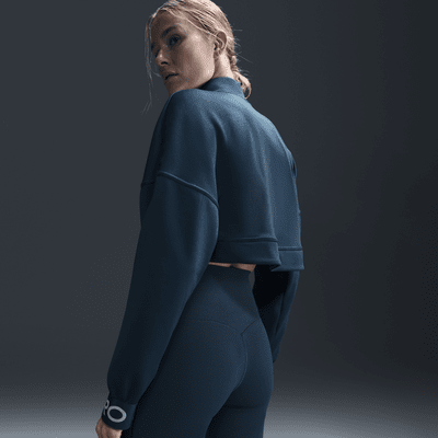 Haut en tissu Fleece Nike Pro pour femme