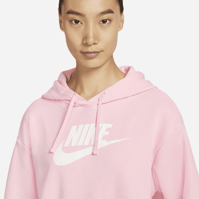 Nike Sportswear Club Fleece Women's Oversized Crop Graphic Hoodie