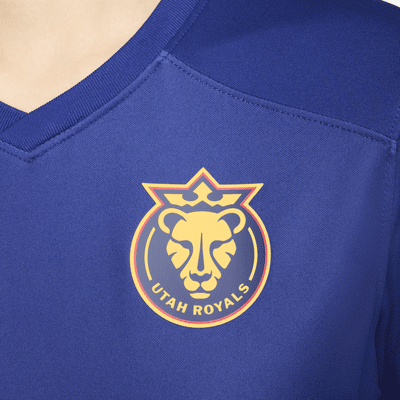 Jersey de fútbol Nike Dri-FIT Replica de la NWSL de los Utah Royals segunda equipación 2024 Stadium para mujer