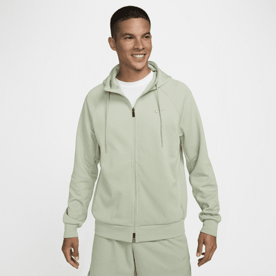 Nike Primary vielseitige Dri-FIT UV Kapuzenjacke mit durchgehendem Reißverschluss (Herren)