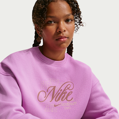 Nike Sportswear Club Fleece Sudadera de cuello redondo - Niña