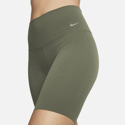 Shorts de ciclista de cintura alta de 20 cm con soporte suave para mujer Nike Zenvy