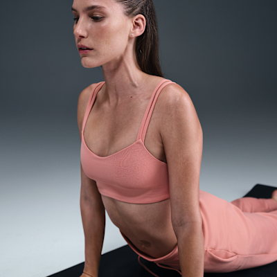 Nike Zenvy Strappy Bra deportivo de baja sujeción con almohadillas para mujer
