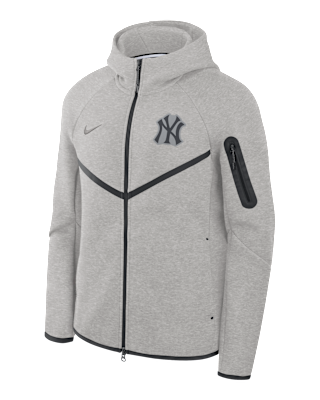 Мужская куртка New York Yankees Tech Fleece Windrunner Nike MLB Full-Zip Hooded для бега