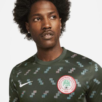 Jersey de fútbol Nike Dri-FIT de Nigeria visitante 2023 Stadium para hombre