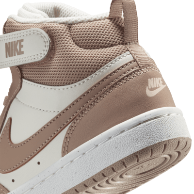 Nike Court Borough Mid 2 Little Kids' Shoes