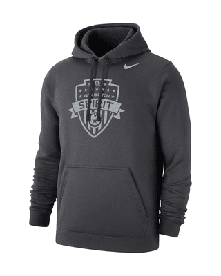 Мужское худи Washington Spirit Club Fleece Nike Soccer Hoodie