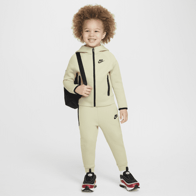 Conjunto de sudadera con gorro de dos piezas infantil Nike Sportswear Tech Fleece Full-Zip Set