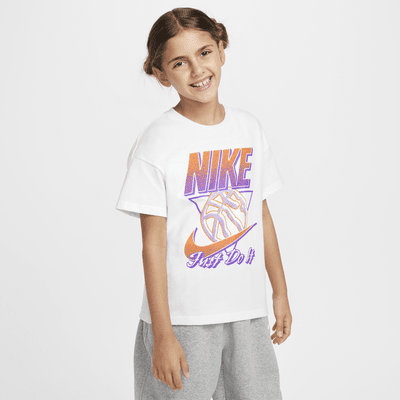 T-shirt dla dużych dzieci (dziewcząt) Nike Sportswear