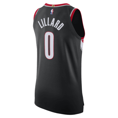 Damian Lillard Trail Blazers Icon Edition 2020 Men's Nike NBA Authentic ...