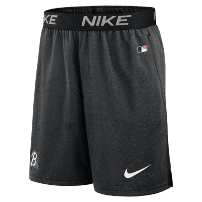 Shorts de la MLB Nike Dri-FIT para hombre Baltimore Orioles City Connect Practice