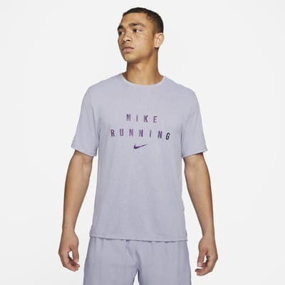 nike dri fit miler running top