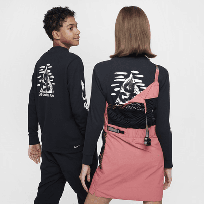 Haut gaufré à manches longues Dri-FIT Nike ACG pour ado