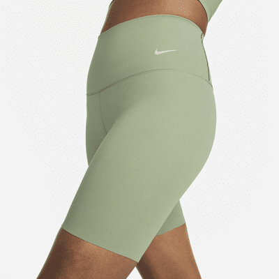 Shorts de ciclista de cintura alta de 20 cm con soporte suave para mujer Nike Zenvy