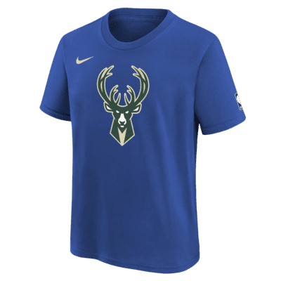 Milwaukee Bucks City Edition Big Kids' (Boys') NBA Logo T-Shirt