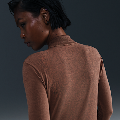 Nike Sportswear Chill Knit Women's Slim Long-Sleeve Mock-Neck T-Shirt