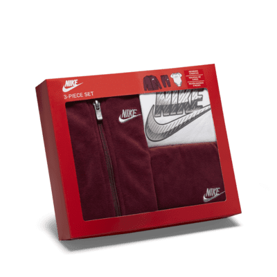 Nike Baby (0-9M) 3-Piece Box Set