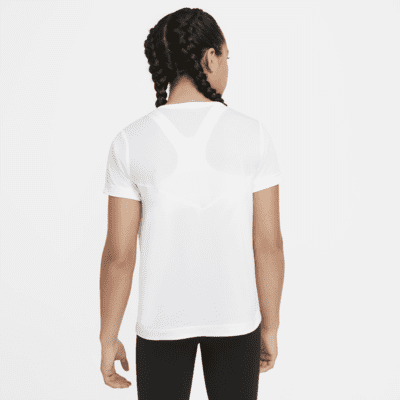 Nike Big Kids' (Girls') Short-Sleeve Softball Top