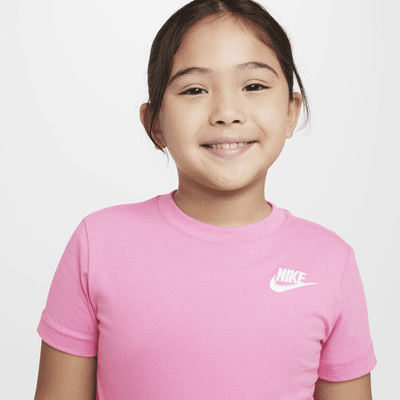 Nike Sportswear Little Kids' Embroidered Futura T-Shirt