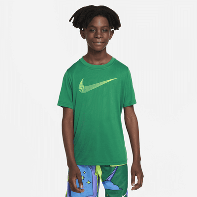 Nike Dri-FIT Big Kids' (Boys') Short-Sleeve Training Top. Nike.com