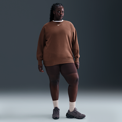 Nike Sportswear Phoenix Fleece Women's Oversized Crew-Neck Sweatshirt (Plus Size)