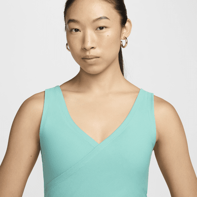 Nike One Fitted Rib Women's Dri-FIT Cropped Tank Top