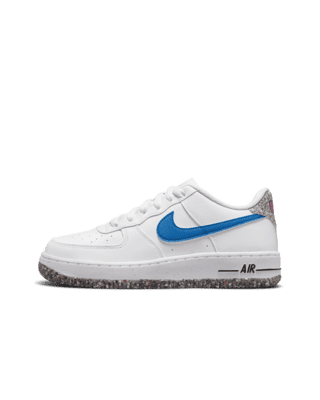 Nike Air Force 1 LV8 White/Mint Foam/Phantom Grade School Kids' Shoe