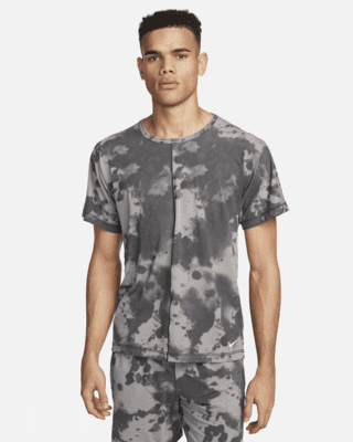 Мужские шорты Nike Dri-FIT Allover Print Short-Sleeve Yoga Top