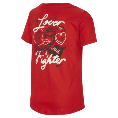 Nike Sportswear Older Kids' (Girls') Scoop-Neck T-Shirt