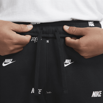 Nike Club Fleece Men's Brushed-Back Allover Print Joggers. Nike.com