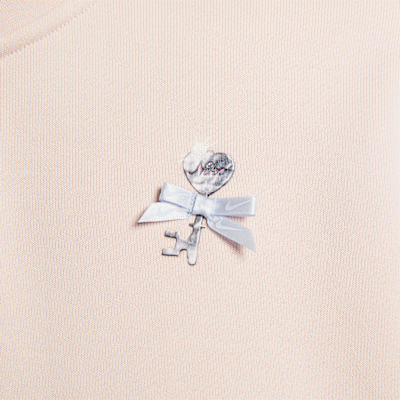 ナイキ スポーツウェア ウィメンズ オーバーサイズド クォータージップ クロップド スウェットシャツ