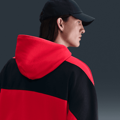 Sudadera con gorro sin cierre de tejido Fleece para hombre Nike Air