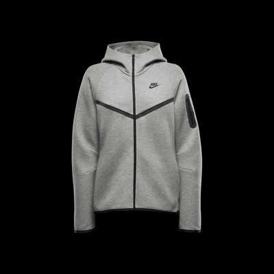 Hoodie com fecho completo Nike Sportswear Tech Fleece Windrunner para mulher