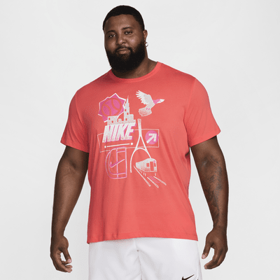 T-shirt da tennis Dri-FIT NikeCourt – Uomo