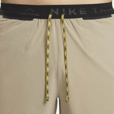 Shorts de running con forro de ropa interior Dri-FIT de 18 cm para hombre Nike Trail Second Sunrise