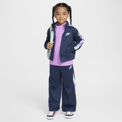 Conjunto de pants y chamarra para niños talla pequeña Nike Dri-FIT Solarized